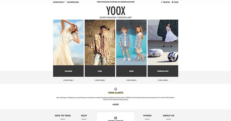 Yoox: the best shop for luxury retail