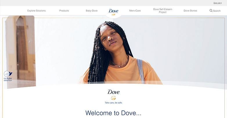 Dove - digital branding services