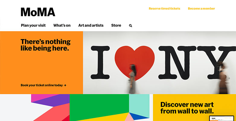 Moma Website