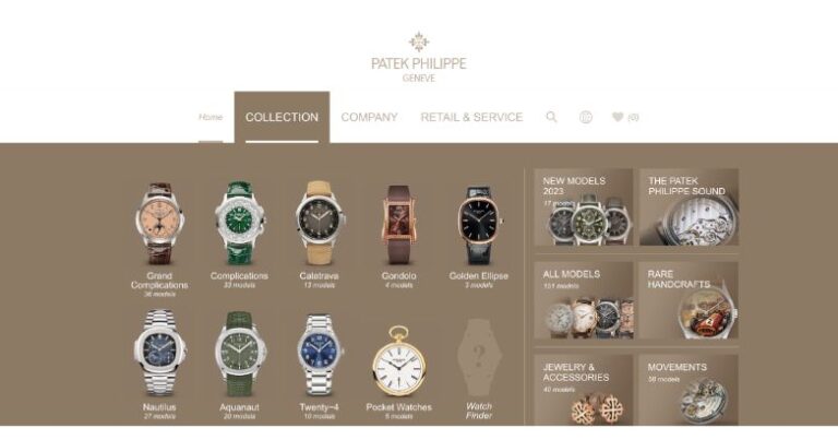 Luxury Watch Website Design - 30 Industry Leading Examples