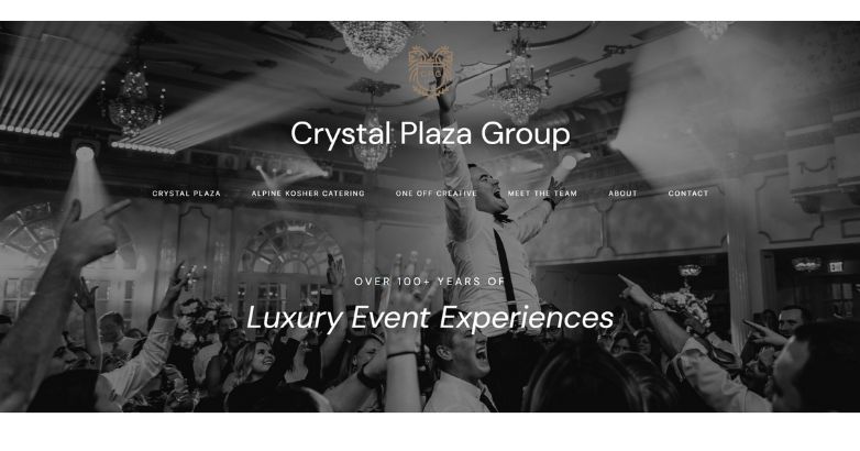 Elegant event website design for Karen Brennan, showcasing timeless luxury and sophisticated event planning services.