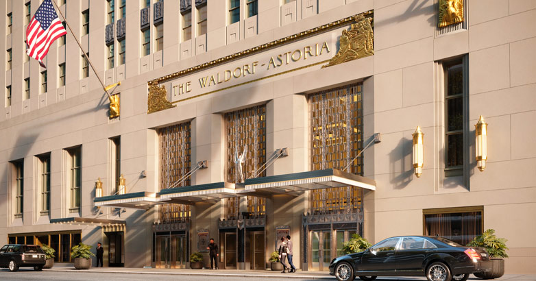 Waldorf - Astoria, showcasing user-generated content for hotel marketing strategies.