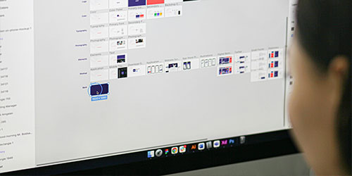 website design for hospitality brand marketing campaign.