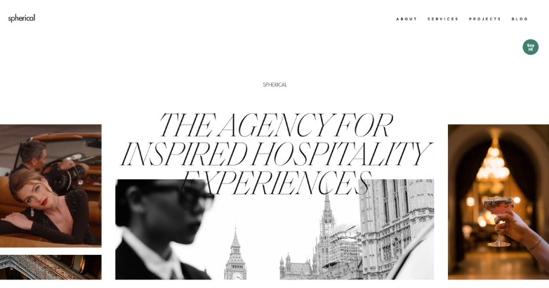 Visual of Spherical, recognized as a premier agency for creating inspired marketing strategies in the hotel sector.