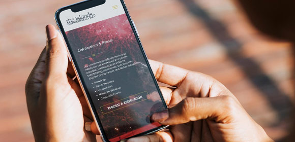 Email marketing for The Island of Copperfield Bay mobile view