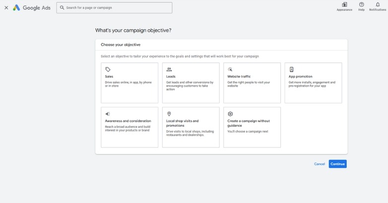 Google Ads interface showcasing data relevant to Google Hotel Ads setup.