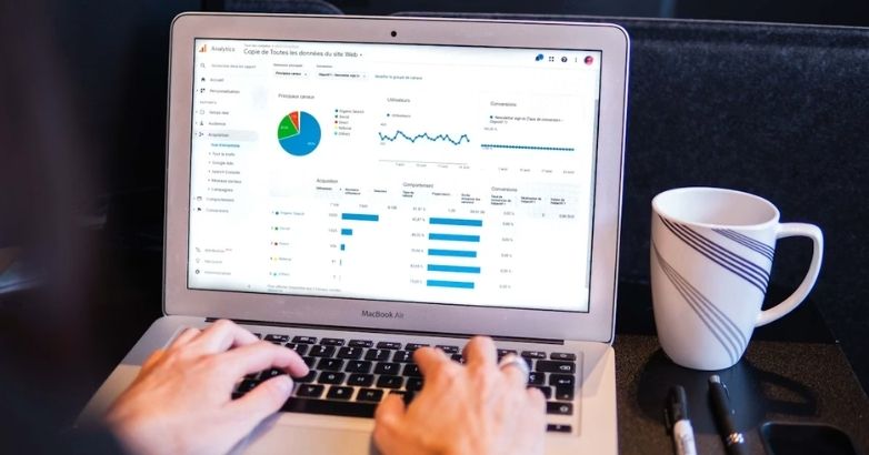 Google Analytics dashboard used to measure Instagram hotel ad performance
