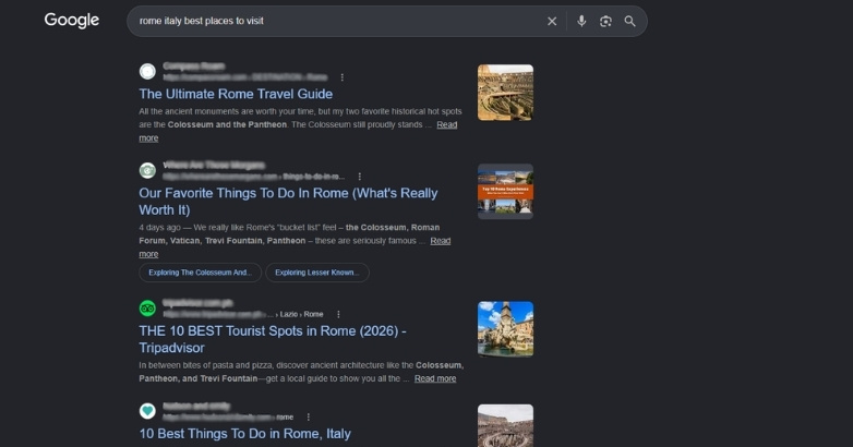 An SEO-focused strategy designed to increase search visibility for luxury travel websites.