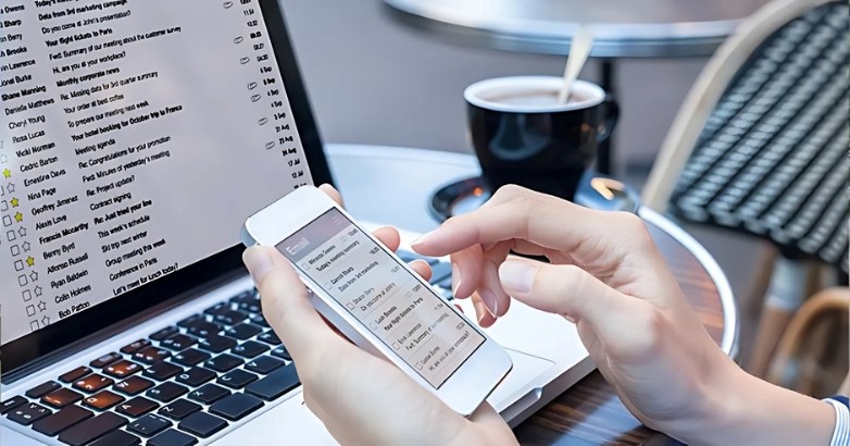 A user received follow-up emails from hotel email marketing campaign