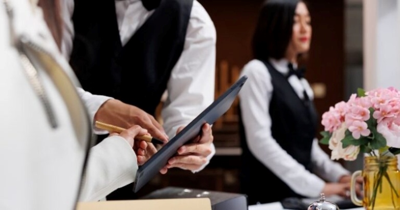 A hotel manager approved and give the guest points base on their Loyalty Programs